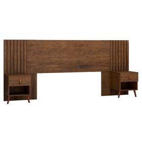 Respaldo adaptable Ripade caramelo 106x160x47 cm