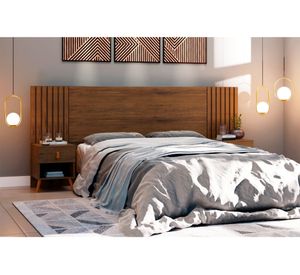 Respaldo adaptable Ripade caramelo 106x160x47 cm