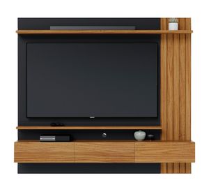 Home TV aéreo 70" Juriti café/negro
