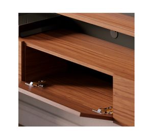 Home TV aéreo 70" Juriti café/negro