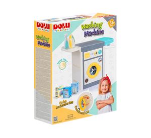 Lavadora con tabla planchar 58x69x39 cm