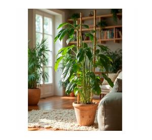 Tutor bambú para plantas 120 cm 5 un.