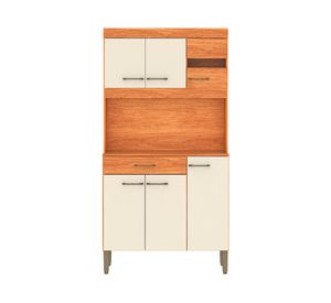 Kit cocina Carla 6 puertas 1 cajón beige