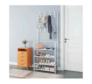 Estante multifuncional blanco