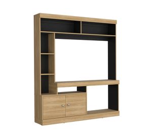 Estante TV Dante 65" fresno europeo/wengue