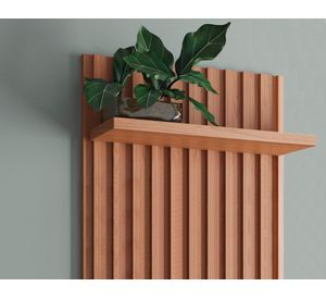 Repisa Iguape canela 3.8x135x25 cm