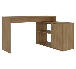 Escritorio en L Axis Eco fresno 71x125x90 cm