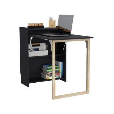 Escritorio Lesli wengue 85.6x101x63.6 cm