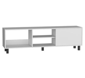 Rack TV Túnez 65" blanco