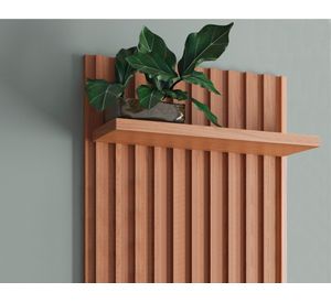 Repisa Iguape canela 3.8x90x25 cm