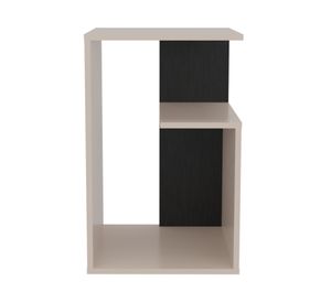Mesa lateral Adel capri/wengue 63.4x39.8x30 cm