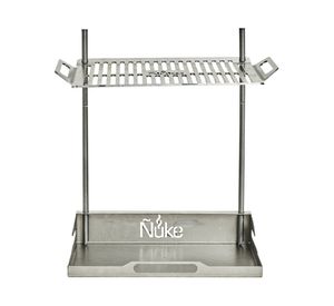 Camper con base para fuego 42x50x35 cm