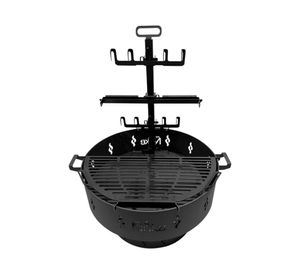 Fogón con parrilla y asador 45.2x98x84 cm