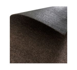 Cubrepiso con goma café 1m