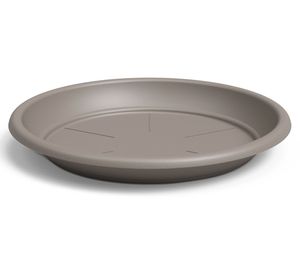 Plato maceta Capri taupe 40 cm
