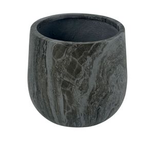 Maceta autorregante Stone grafito 40 cm