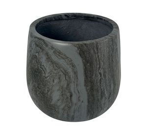 Maceta autorregante Stone grafito 40 cm