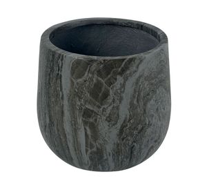 Maceta autorregante Stone grafito 33 cm