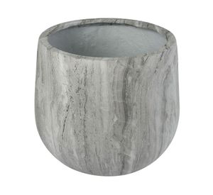 Maceta autorregante Stone gris 28 cm
