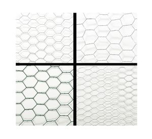 Malla hexagonal gris 3/4" 80x300 cm