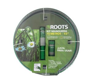 Set riego + manguera 1/2'' x 15 m