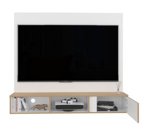 Panel TV 65" Dassel blanco/fresno