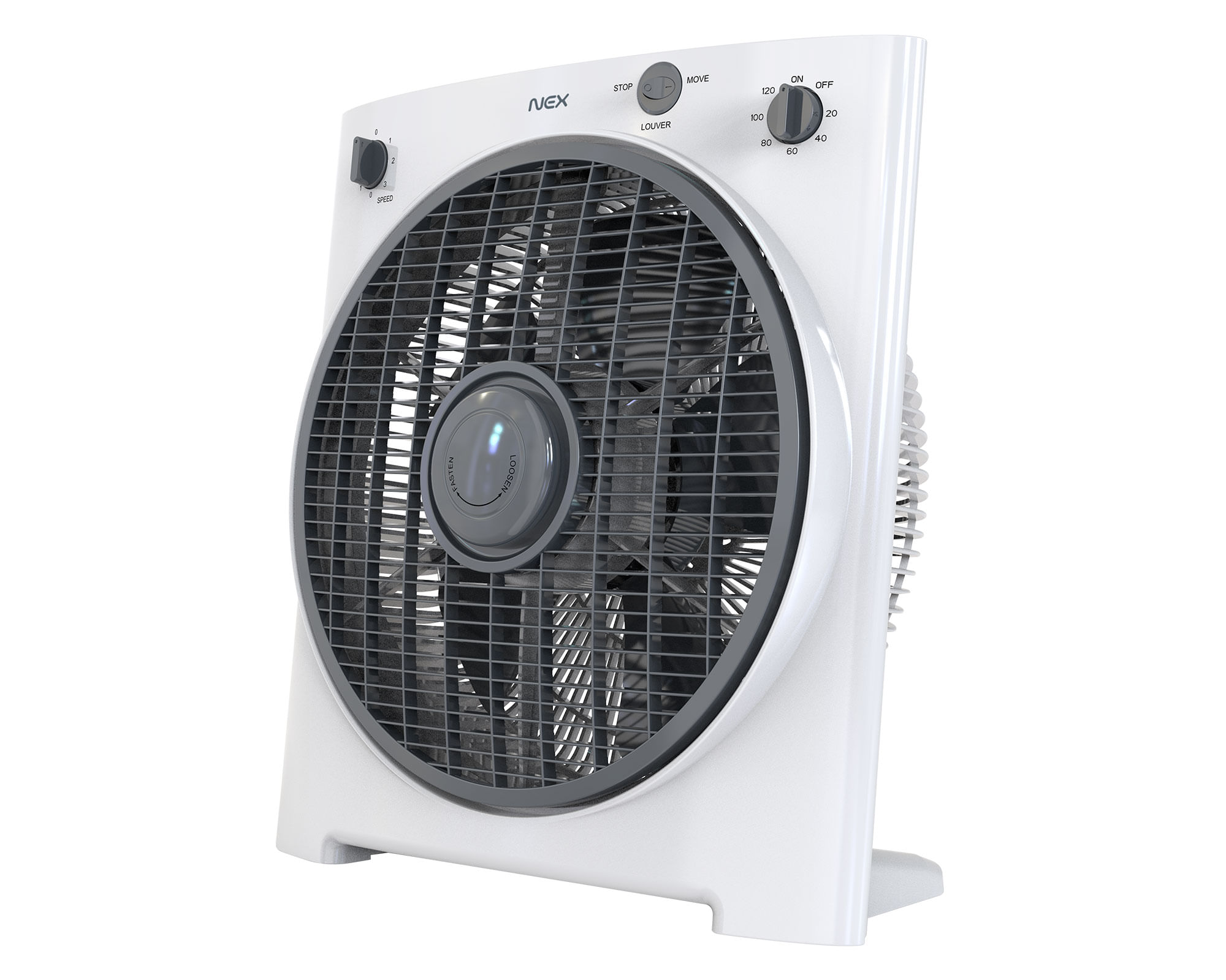 Nex Ventilador Box 12'' 35W blanco