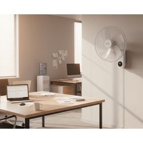 Ventilador muro 55W blanco