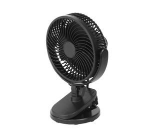 Ventilador personal escritorio clip 6'' negro