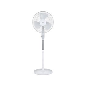 Ventilador pedestal 16'' 45W blanco