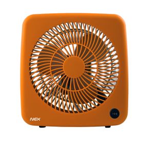 Ventilador Mini Box 7'' naranjo