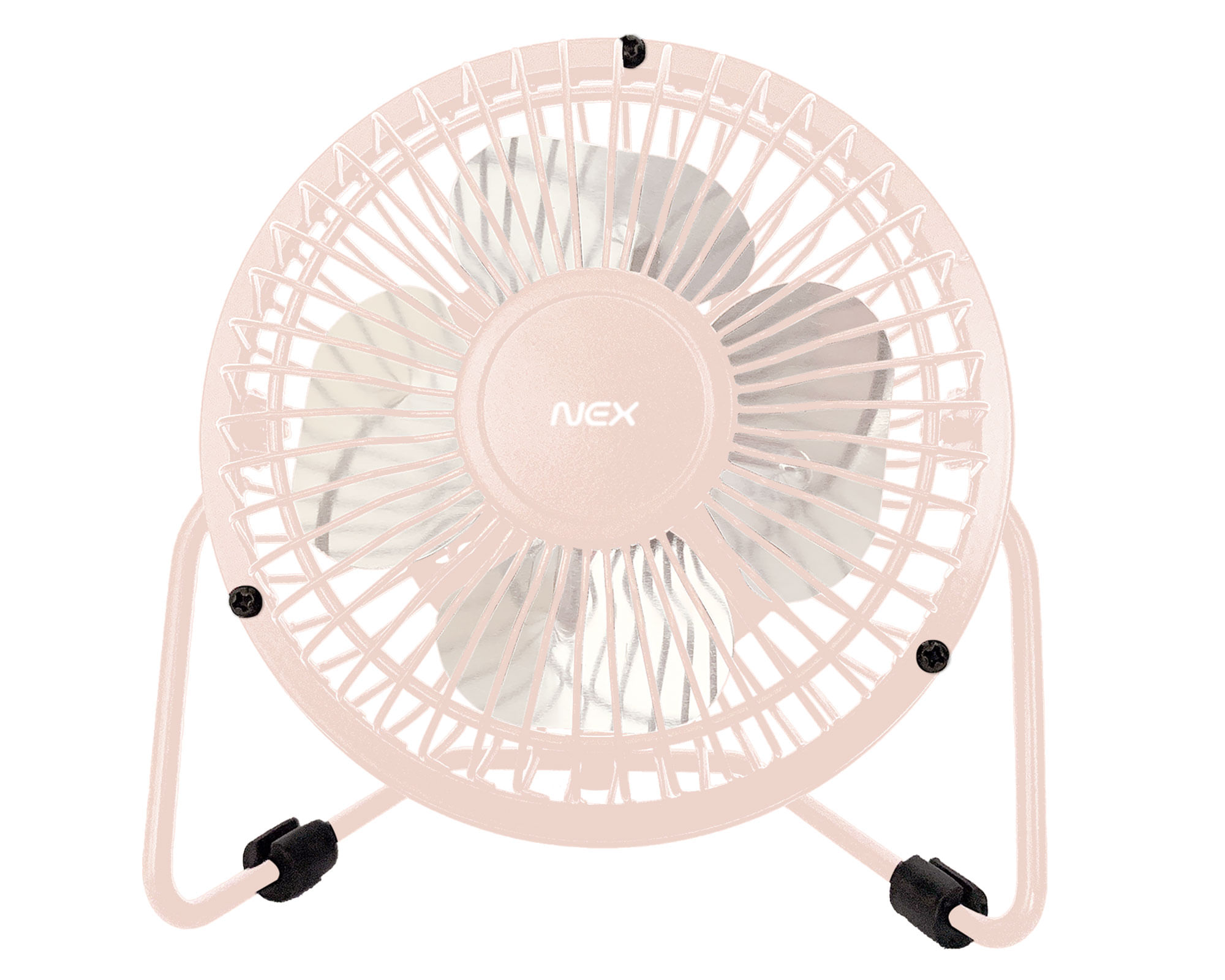 Nex Ventilador USB 4'' Cloud Pink