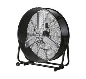 Ventilador suelo industrial 36'' negro