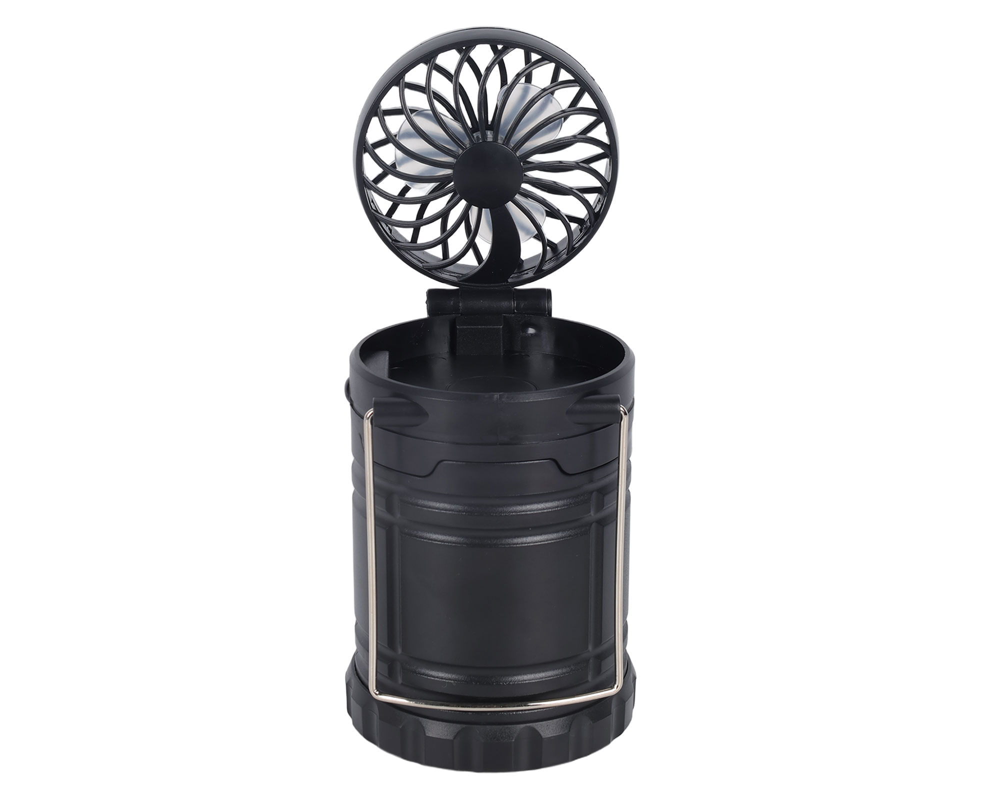 Nex Ventilador portátil con luz negro