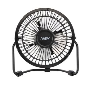 Ventilador USB negro 4''