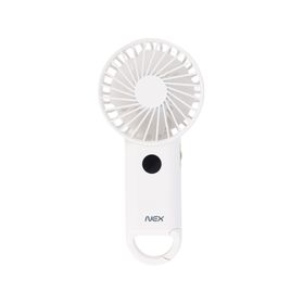 Ventilador recargable USB blanco