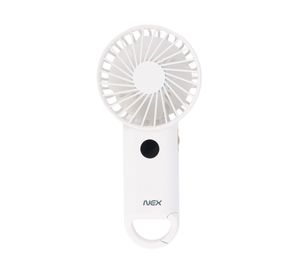Ventilador recargable USB blanco