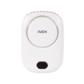 Ventilador recargable USB Lanyard blanco