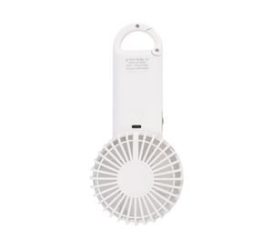 Ventilador recargable USB blanco