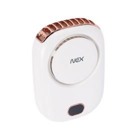 Ventilador recargable USB Lanyard blanco