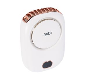 Ventilador recargable USB Lanyard blanco