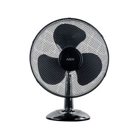 Ventilador escritorio negro 16''