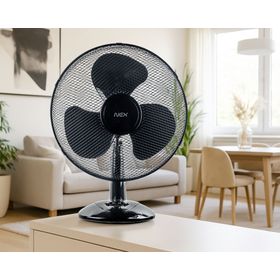 Ventilador escritorio negro 16''