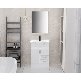 Mueble vanitorio 61 cm + espejo