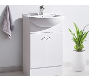 Vanitorio Alba blanco 85.5x55x46.5 cm