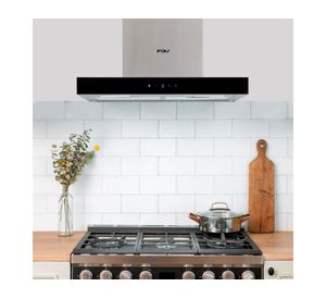 Campana isla 90M83 Deluxe chef 256W