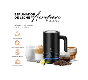 Espumador leche Aerofoam 4 en 1