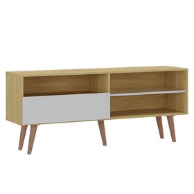 Rack TV 65'' Summer blanco/madera