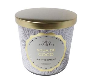 Vela Mundo 4 gris 10x10 cm