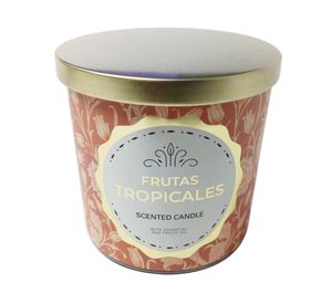 Vela Mundo 4 rojo 10x10 cm